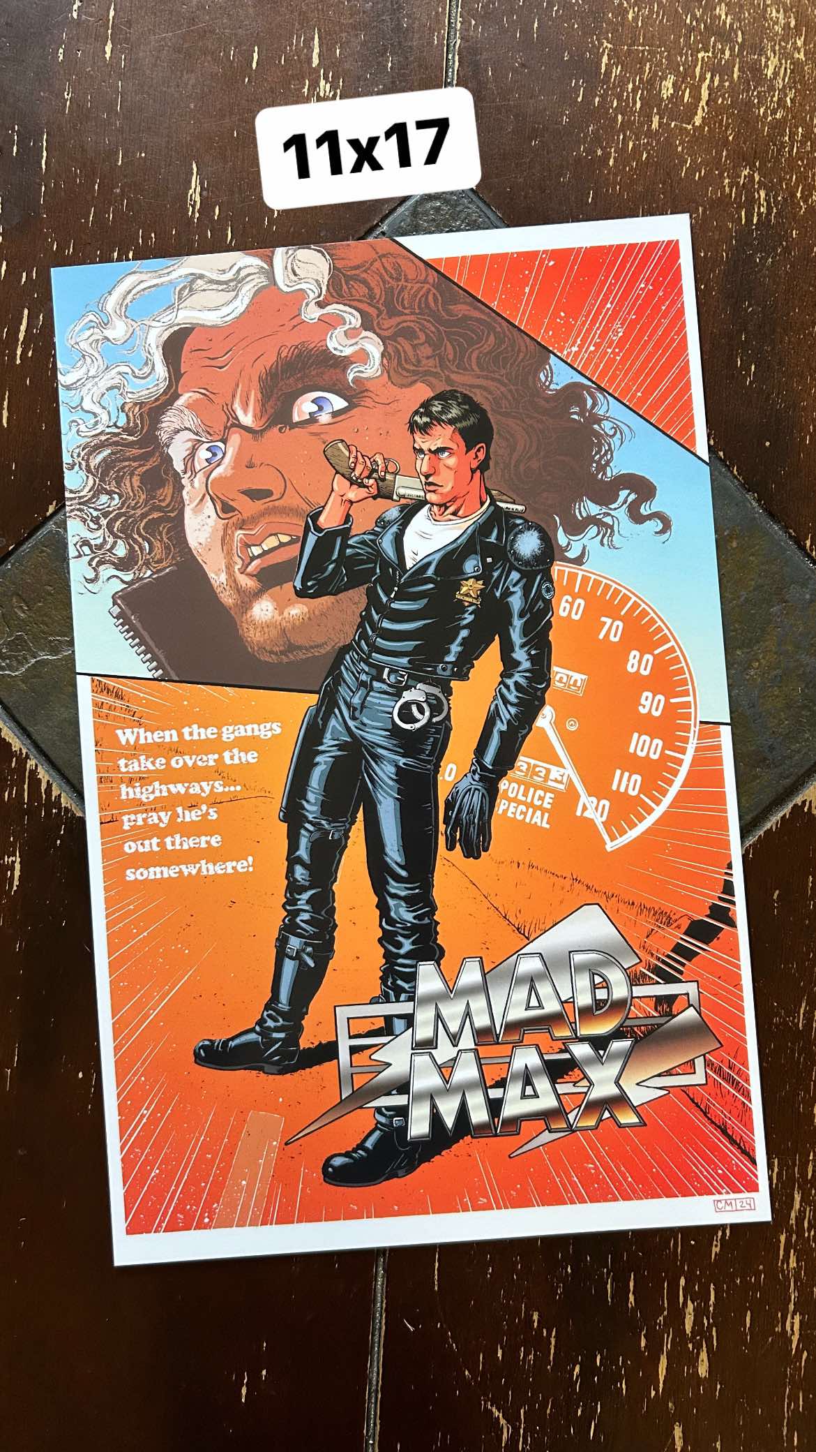 'Mad Max' Print (11x17)