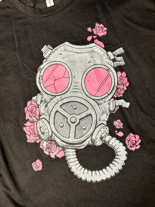 Pink Gasmask T-Shirt